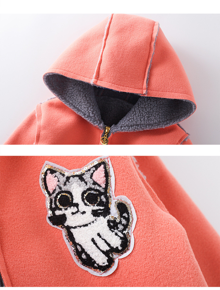 Geaca pentru copii model nou galben si roz pentru fete