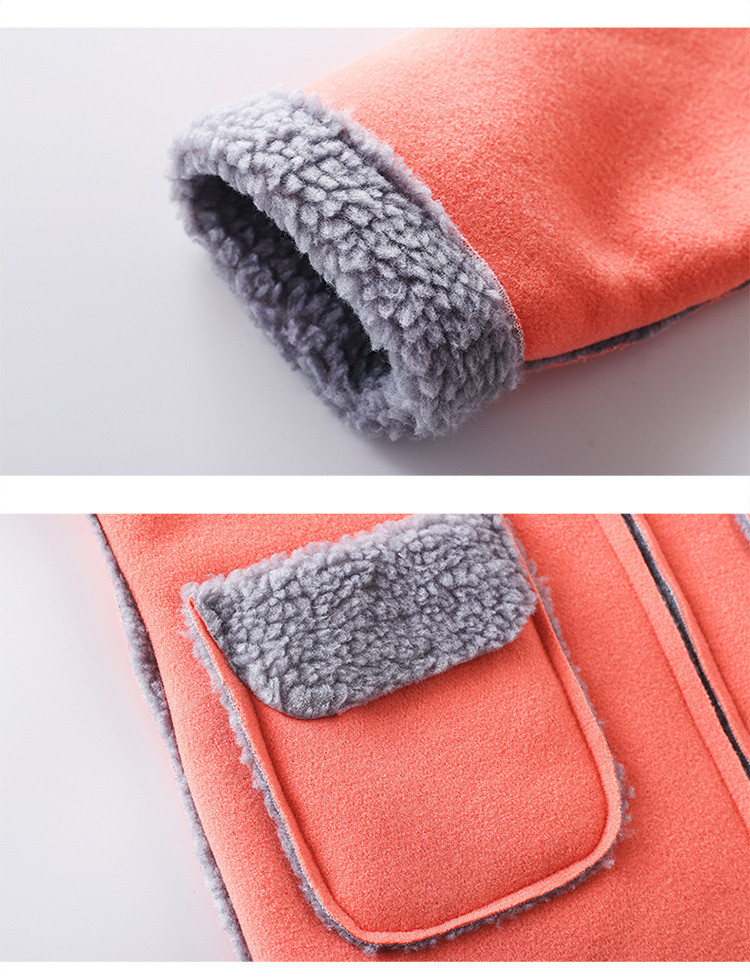 Geaca pentru copii model nou galben si roz pentru fete