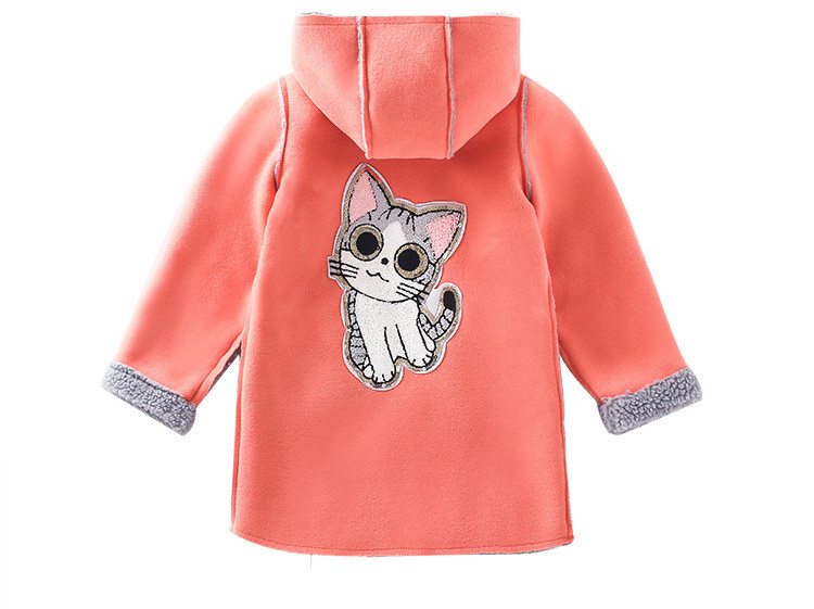 Geaca pentru copii model nou galben si roz pentru fete