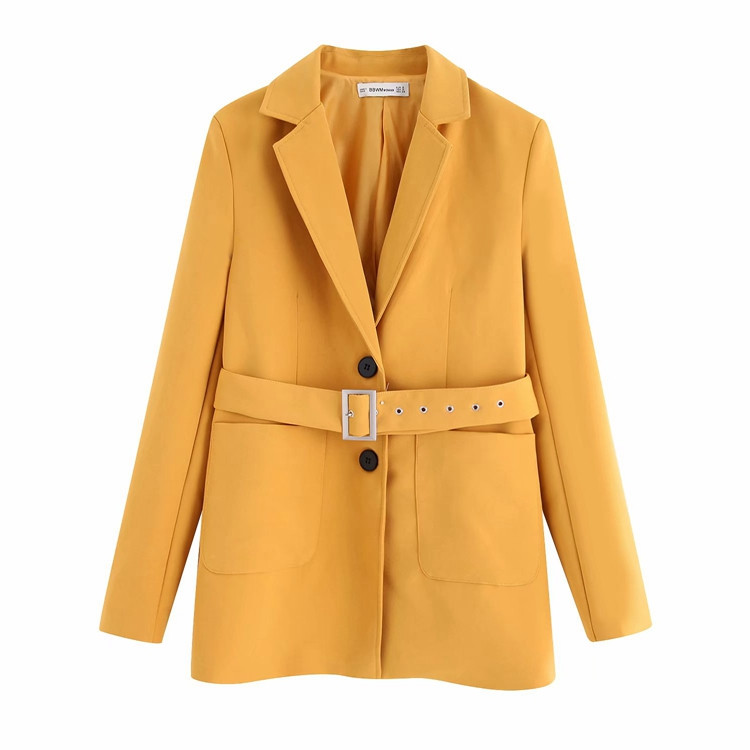 Geaca de dama cu curea in doua culori