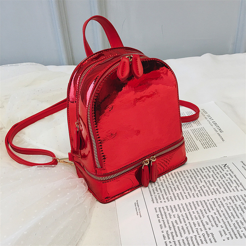 Κομψό γυναικείο σακίδιο με φερμουάρ σε τέσσερα χρώματα