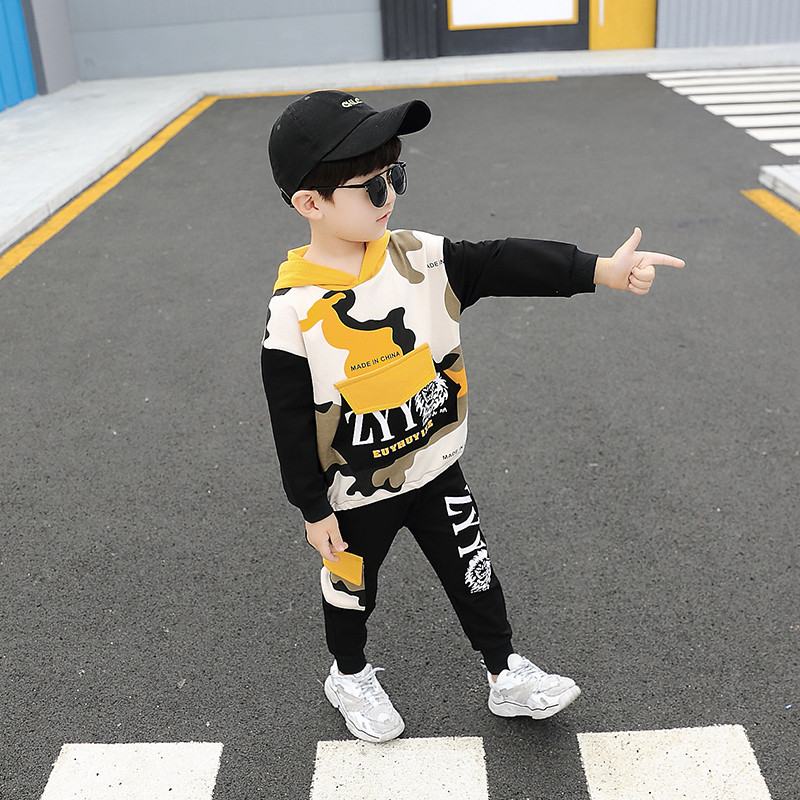 Set zilnic pentru copii in doua culori cu inscriptii pentru baieti