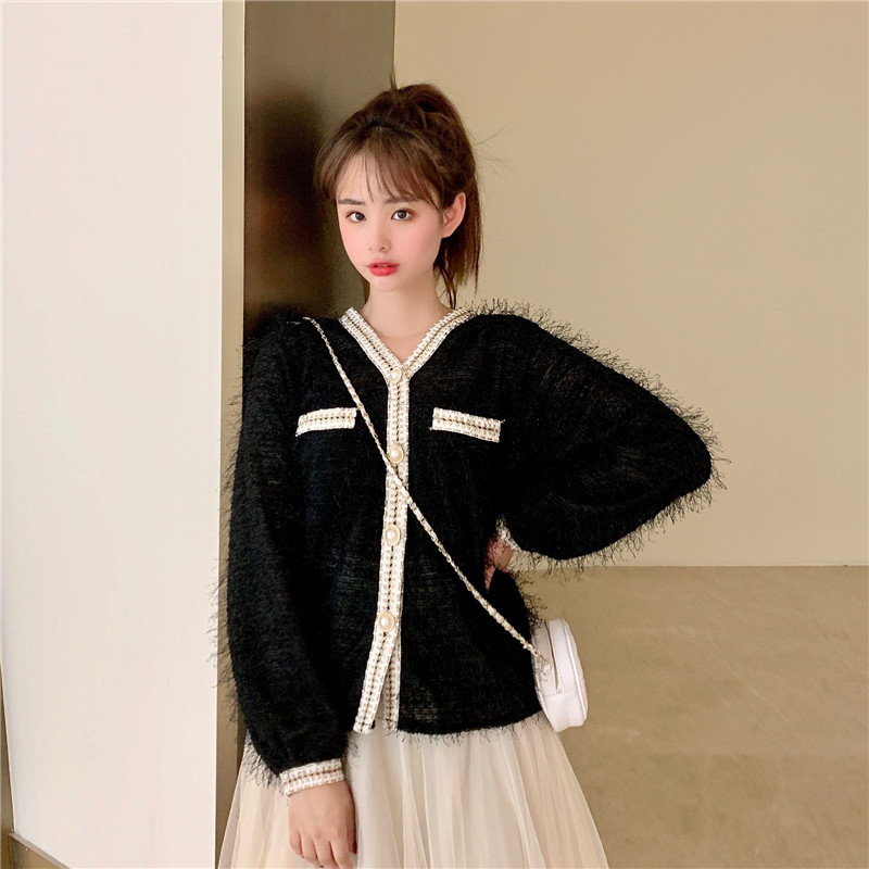 Cardigan scurt de damă modern în trei culori