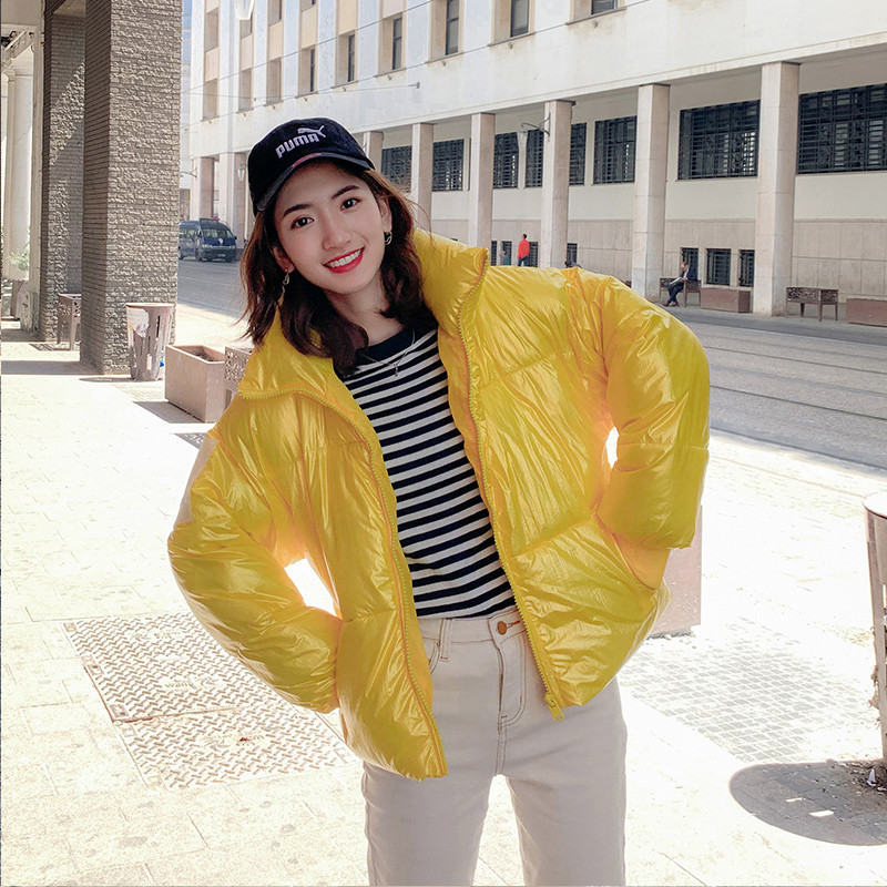 Női alkalmi kabát hosszú ujjal és magas gallérral több színben