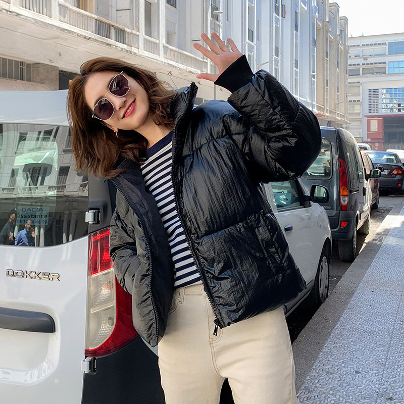 Női alkalmi kabát hosszú ujjal és magas gallérral több színben