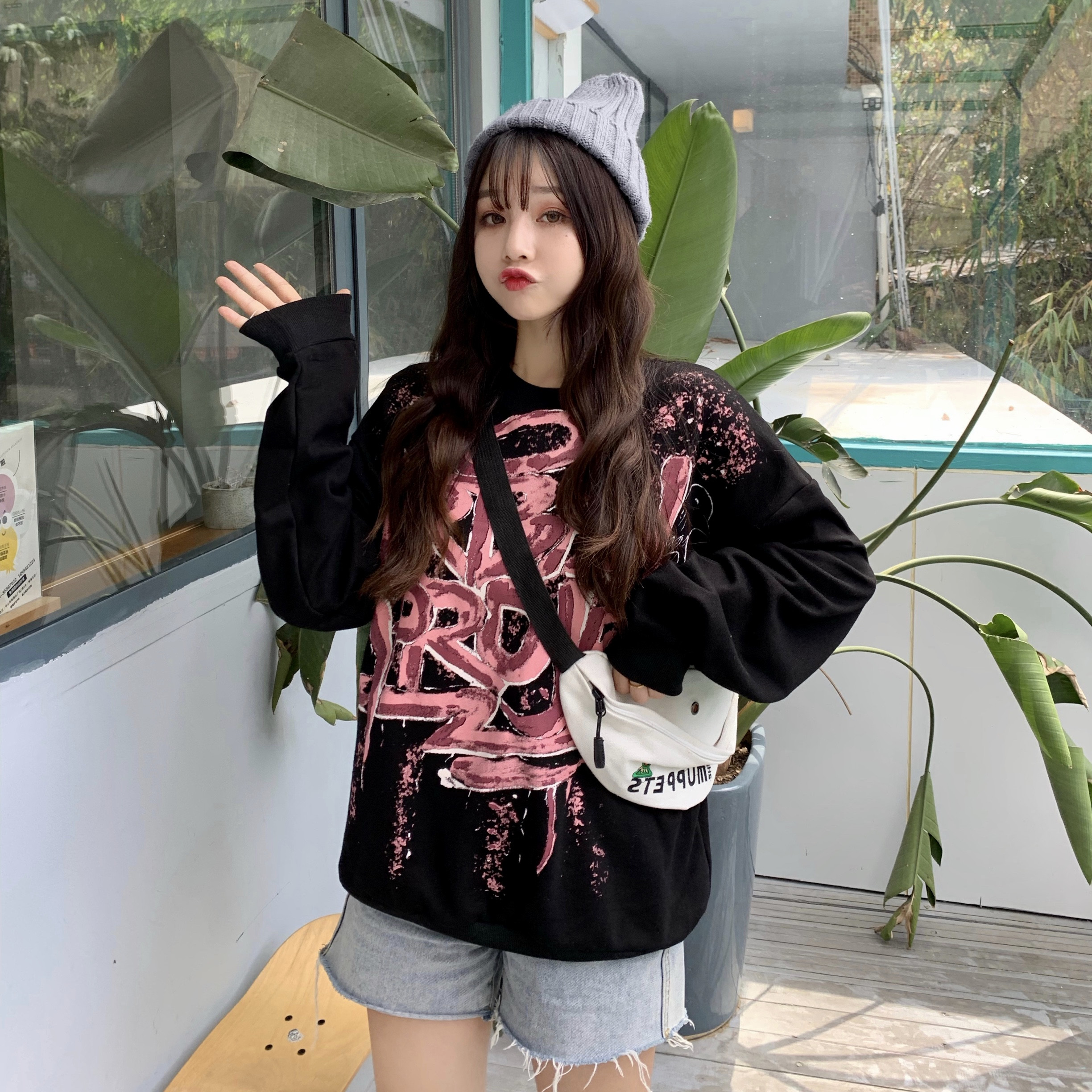 Bluza de dama model larg in doua culori