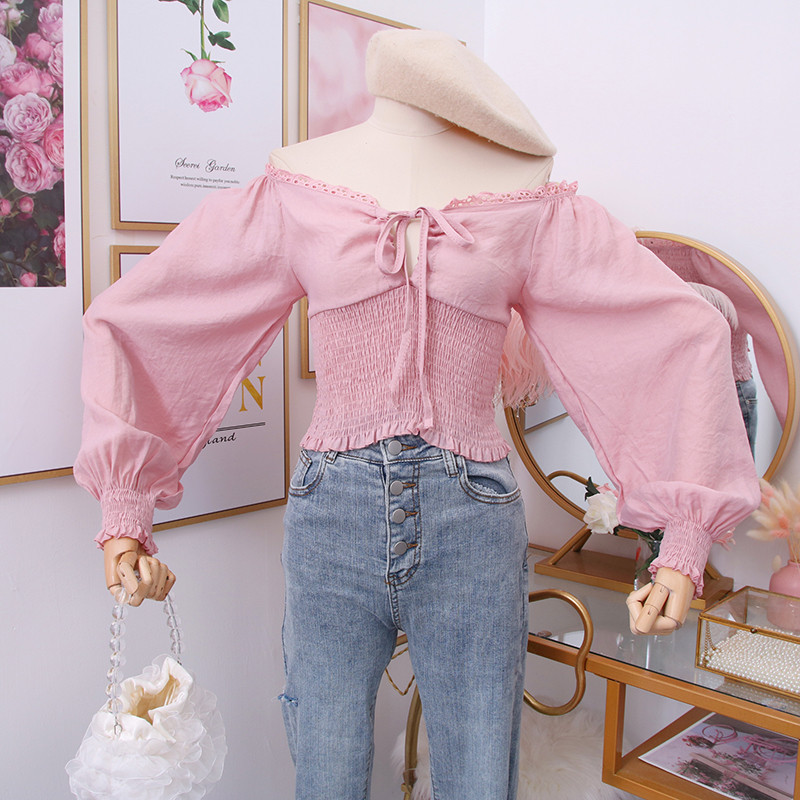 Naprakész női ing spitz nyakkivágással és nyakkendővel több színben