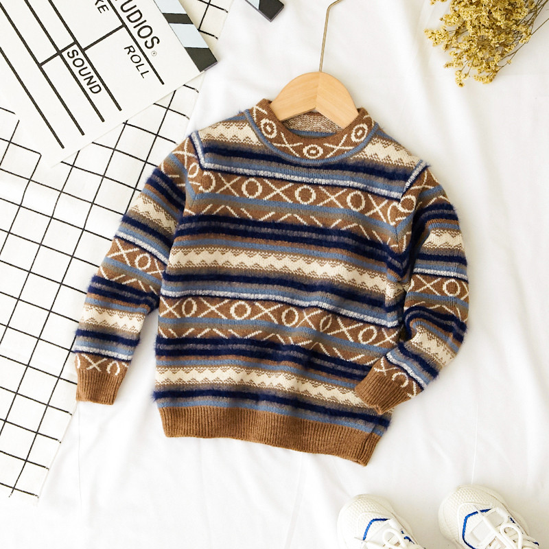 Pulover casual pentru copii in doua culori pentru baieti