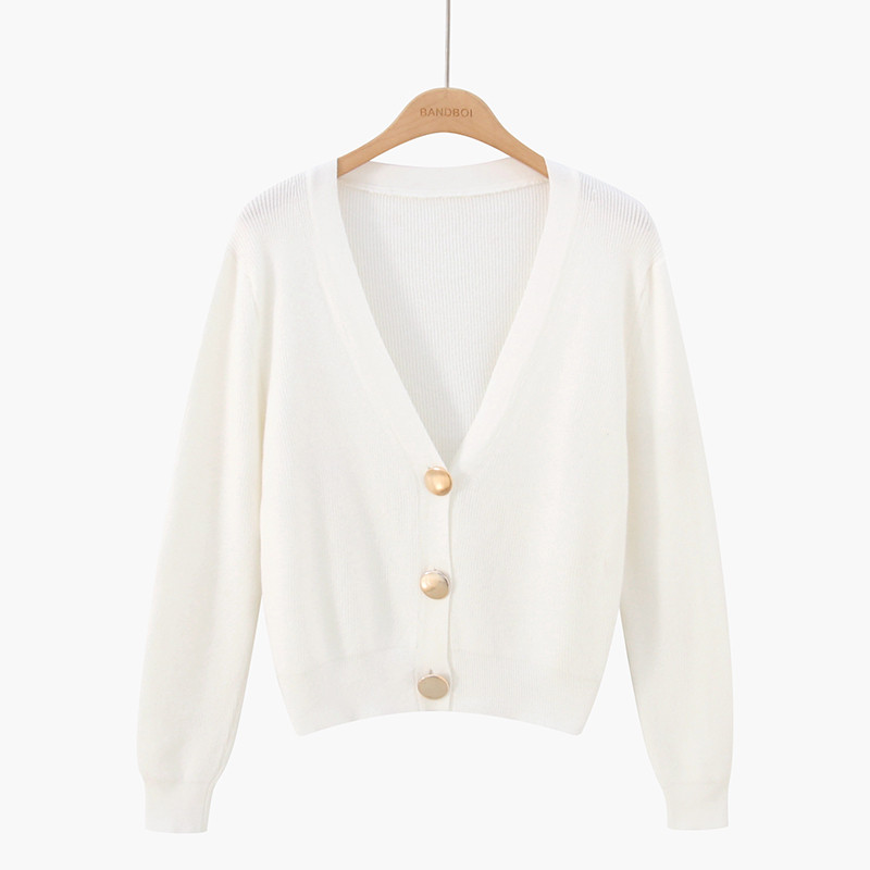 Modern női mellény spitz nyakkivágással és gombokkal több színben