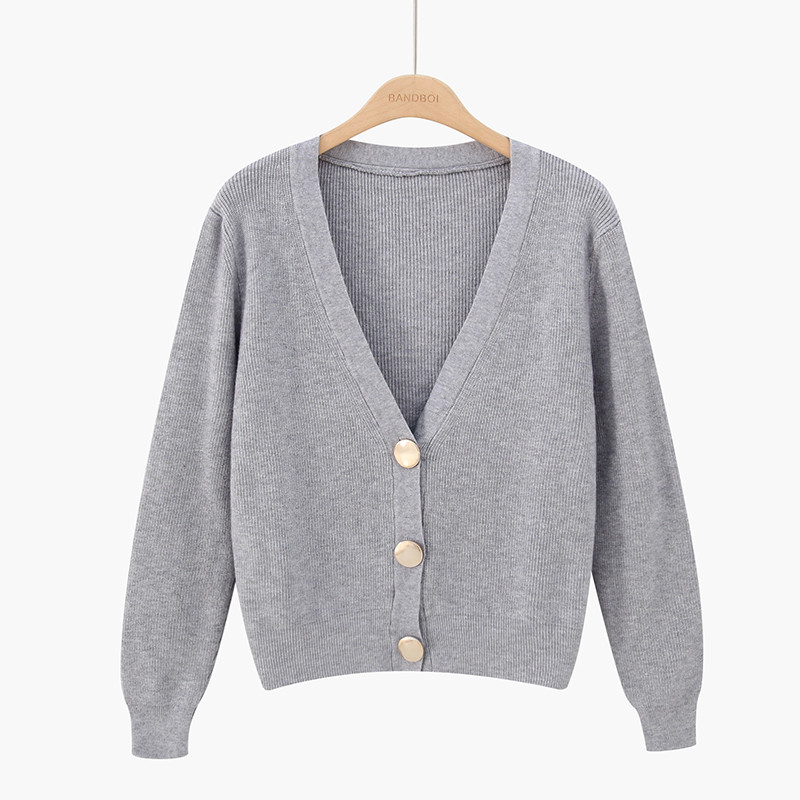 Modern női mellény spitz nyakkivágással és gombokkal több színben