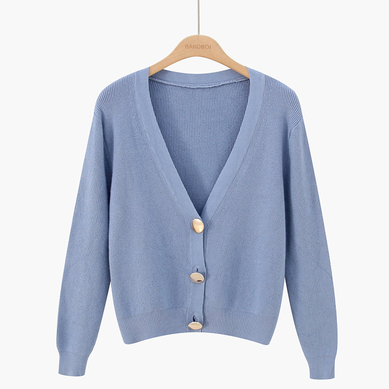 Modern női mellény spitz nyakkivágással és gombokkal több színben