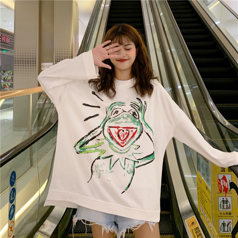 Női széles fehér és fekete blúz, rátéttel