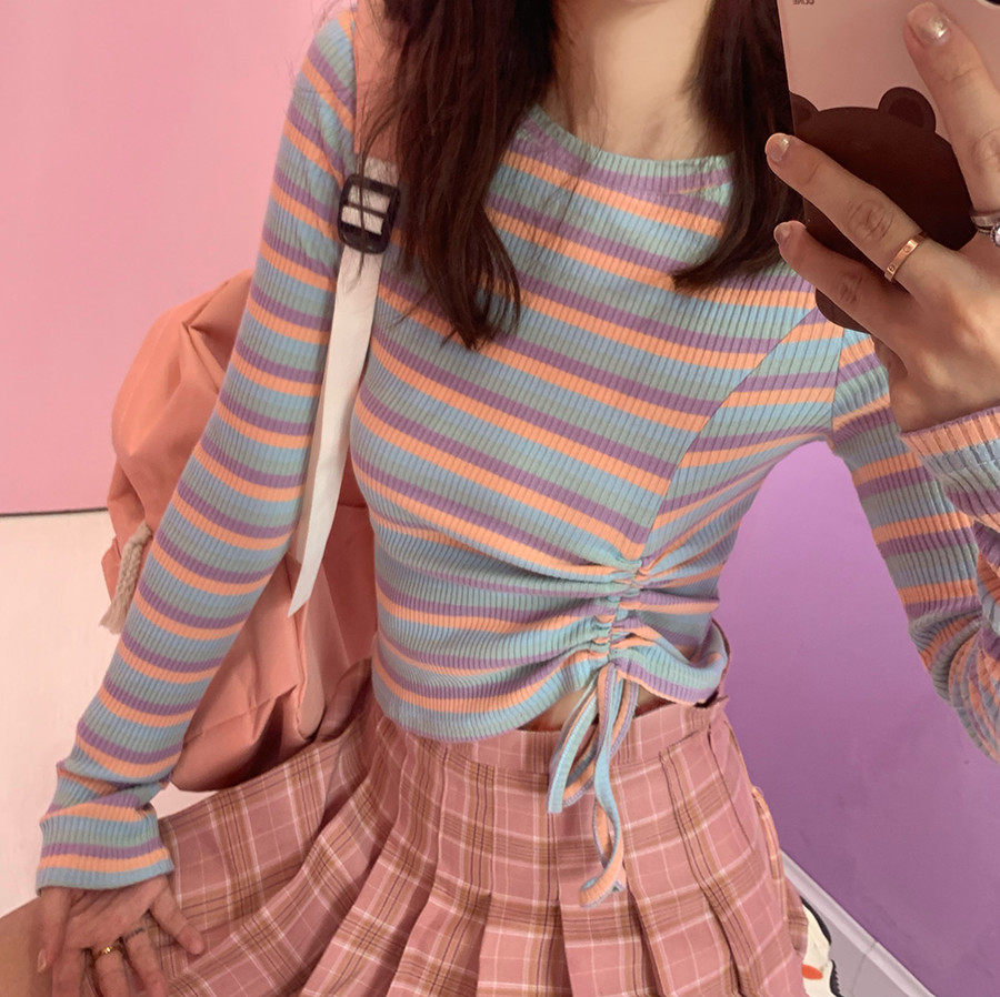 Női alkalmi blúz két színben, nyakkendővel