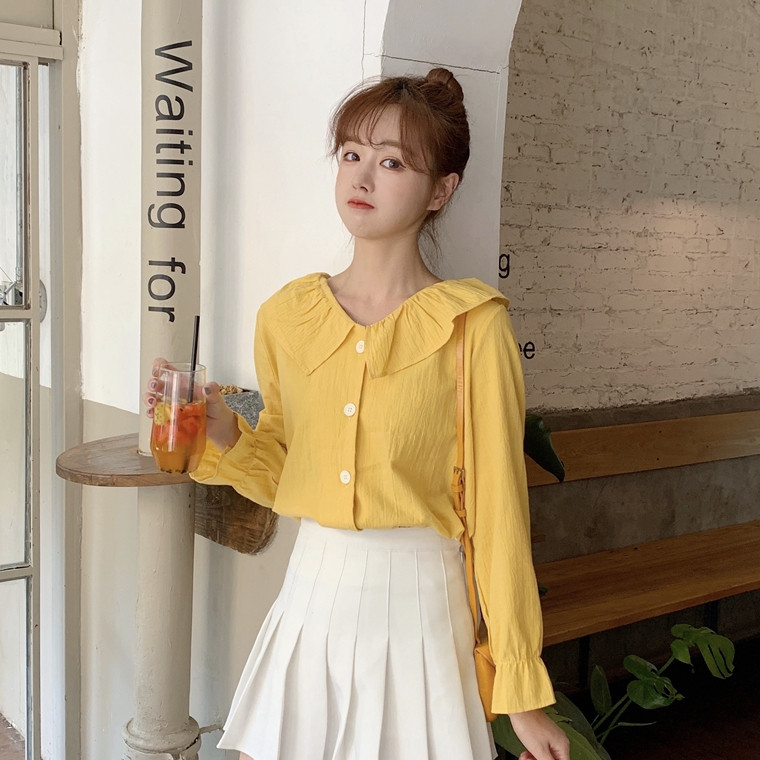 Bluza de dama actuala cu decolteu oval in trei culori