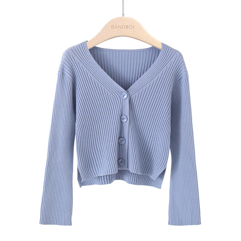 Μοντέρνα γυναικεία ζακέτα  με λαιμόκοψη - διάφορα χρώματα