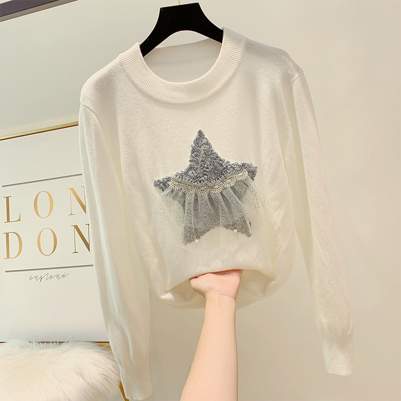 Csipke és tüll női blúz több színben