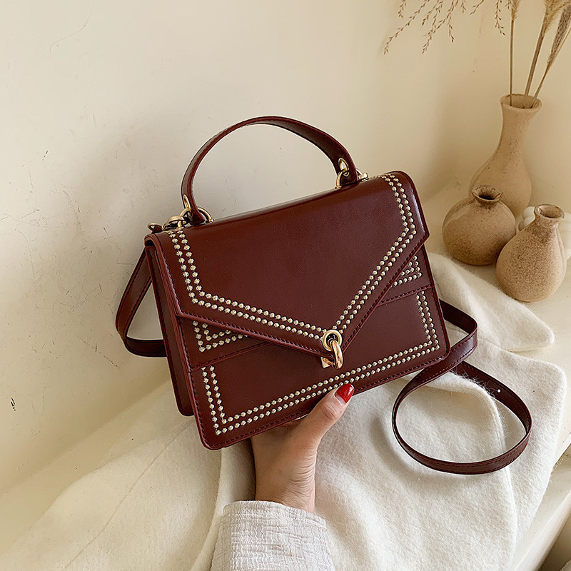 Modern női táska hosszú és rövid fogantyúval