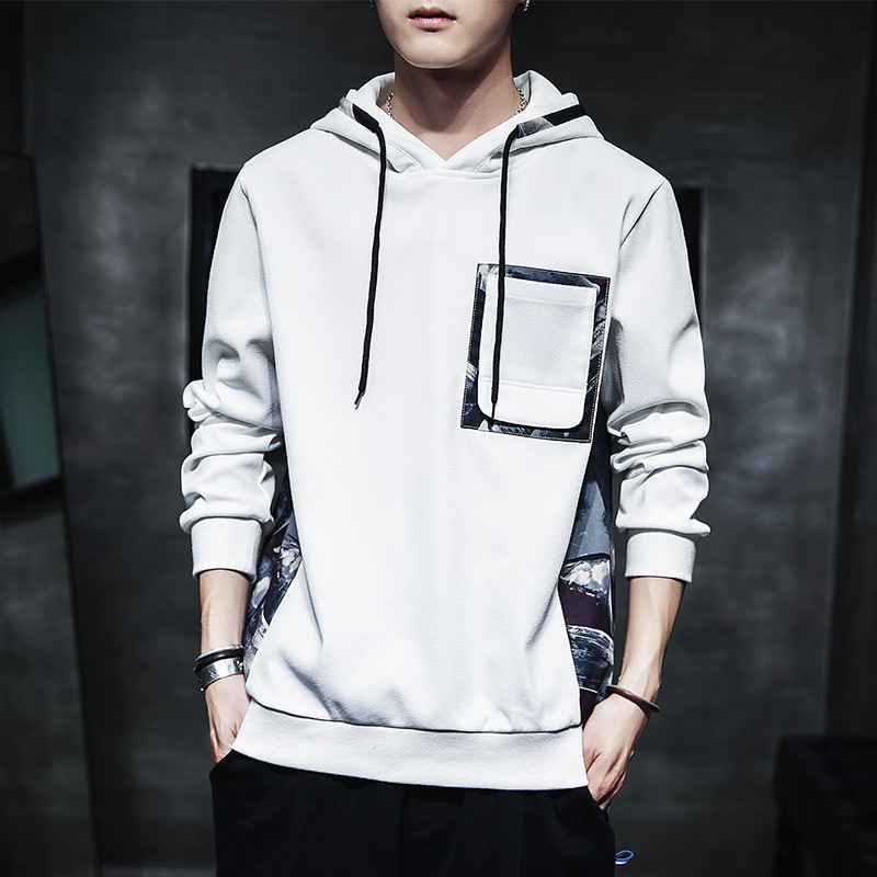 Hétköznapi férfi blúz három színben, nyakkendővel és zsebbel