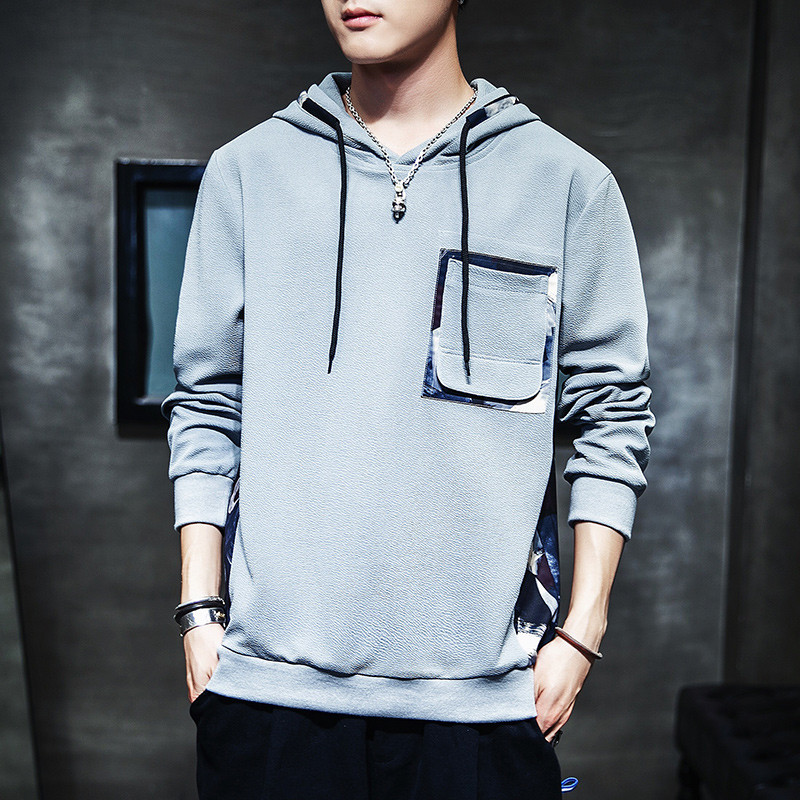 Hétköznapi férfi blúz három színben, nyakkendővel és zsebbel