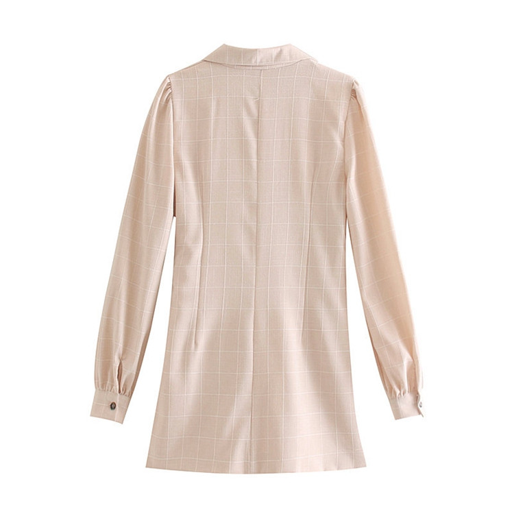 Rochie scurtă de damă, cu decolteu profund și cravate