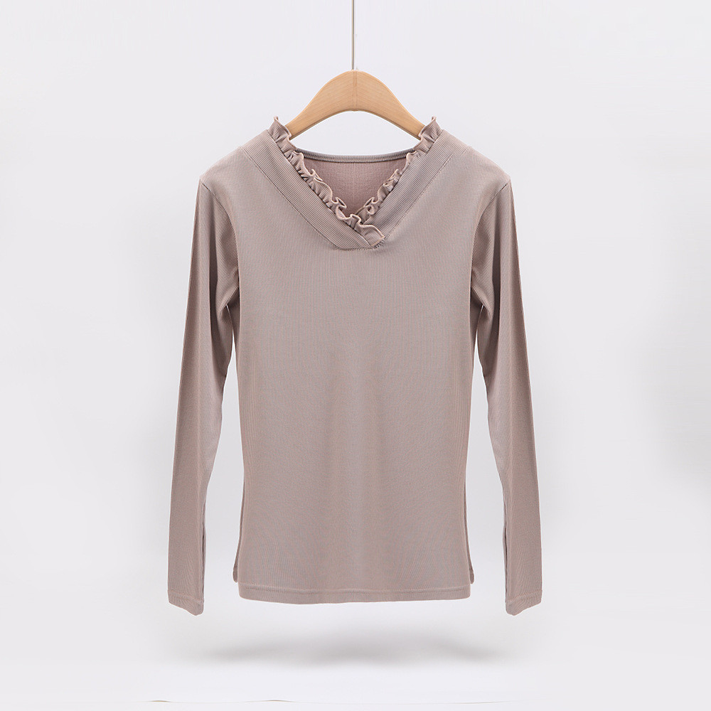 Casual γυναικείο λεπτό πουλόβερ με μακριά μανίκια σε διάφορα χρώματα