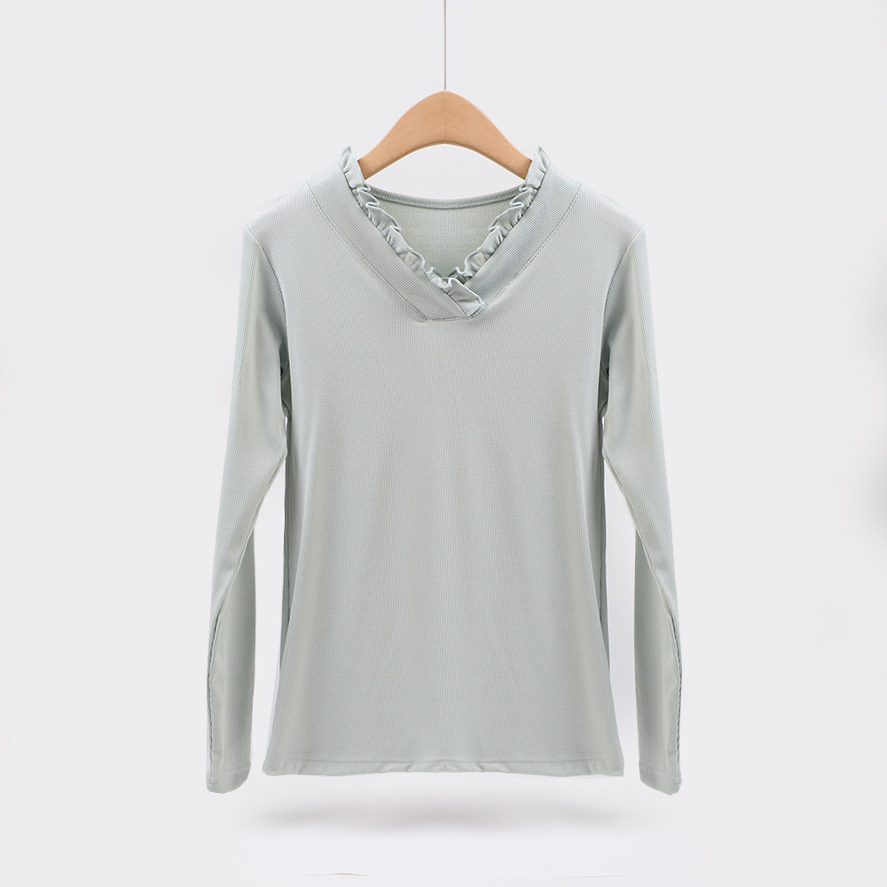 Casual γυναικείο λεπτό πουλόβερ με μακριά μανίκια σε διάφορα χρώματα