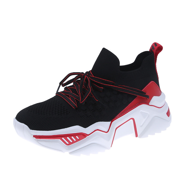 Modern női tornacipő durva talppal, többféle színben