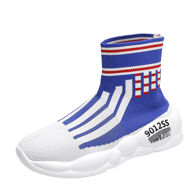 Női tornacipő felső zokni új modellje, több színben