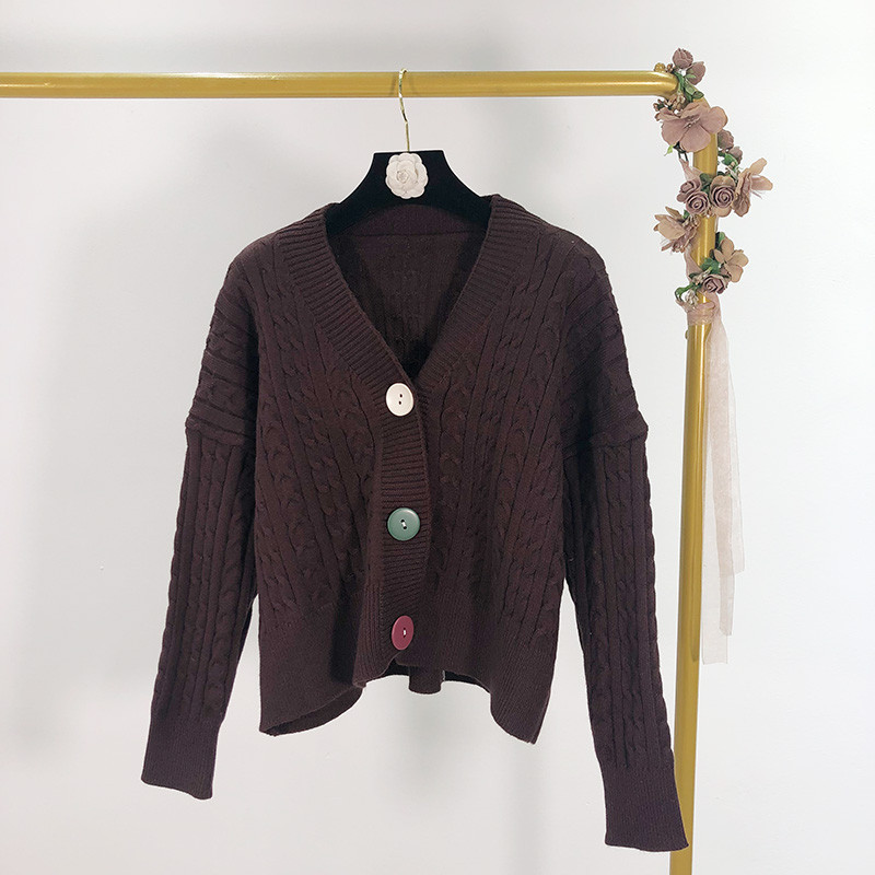 Vesta casual dama cu nasturi in trei culori