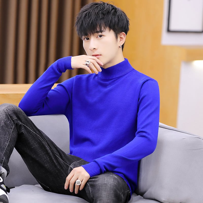 Actual pulover barbatesc in mai multe culori model uni