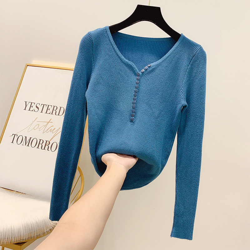 Lezser női blúz gombokkal több színben