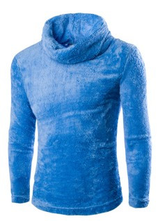 Casual γυναικείο πουλόβερ με ψηλό γιακά και μακρύ μανίκι σε διάφορα χρώματα