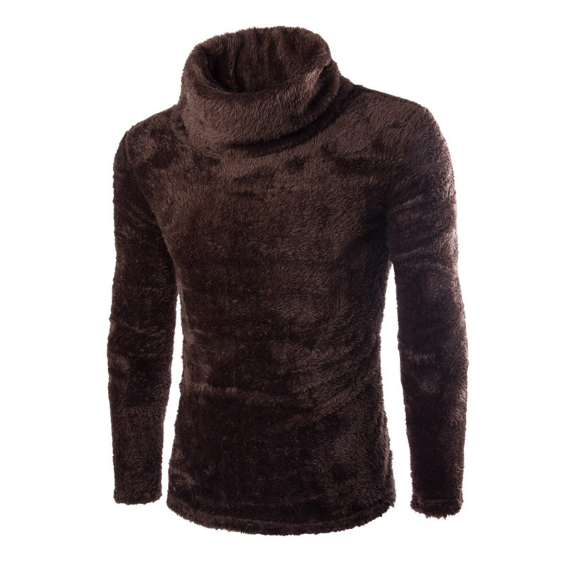 Casual γυναικείο πουλόβερ με ψηλό γιακά και μακρύ μανίκι σε διάφορα χρώματα