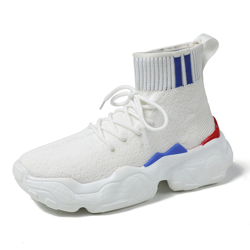 ΝΕΟ μοντέλο μοντέρνα γυναικεία αθλητικά παπούτσια μοντέλο  κάλτσα με σκληρή σόλα