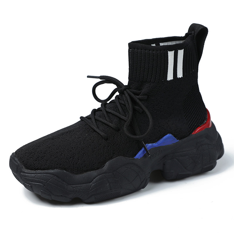 ΝΕΟ μοντέλο μοντέρνα γυναικεία αθλητικά παπούτσια μοντέλο  κάλτσα με σκληρή σόλα