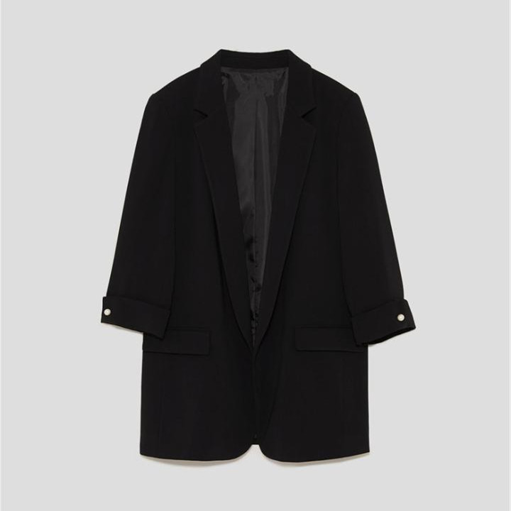 Geaca eleganta de dama cu maneci 3/4 in mai multe culori