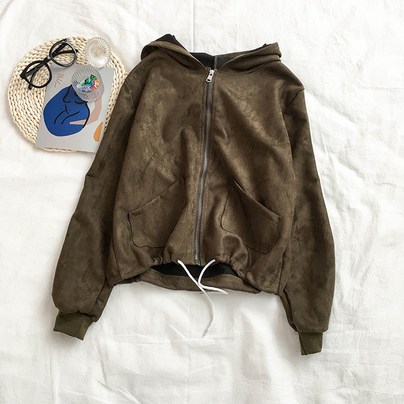 Napi női pulóver öt színben, nyakkendővel és cipzárral