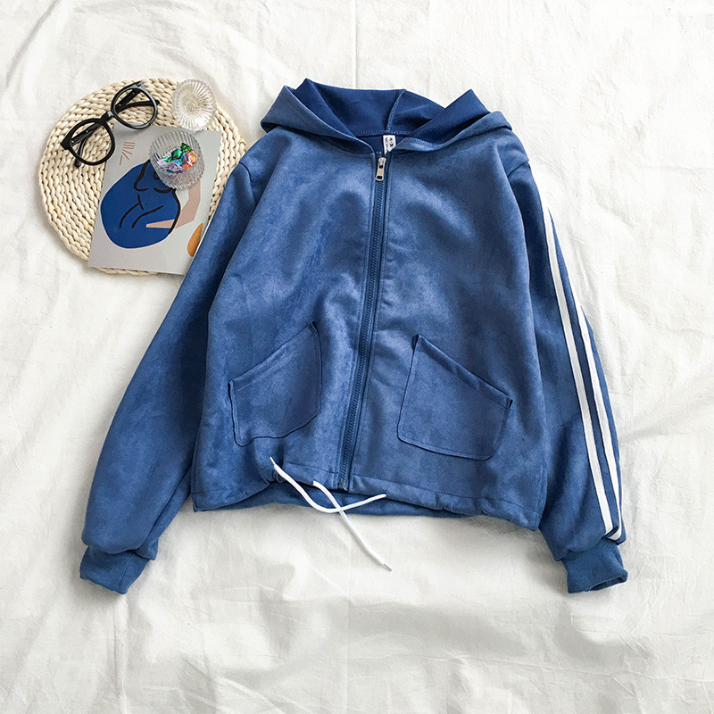 Napi női pulóver öt színben, nyakkendővel és cipzárral