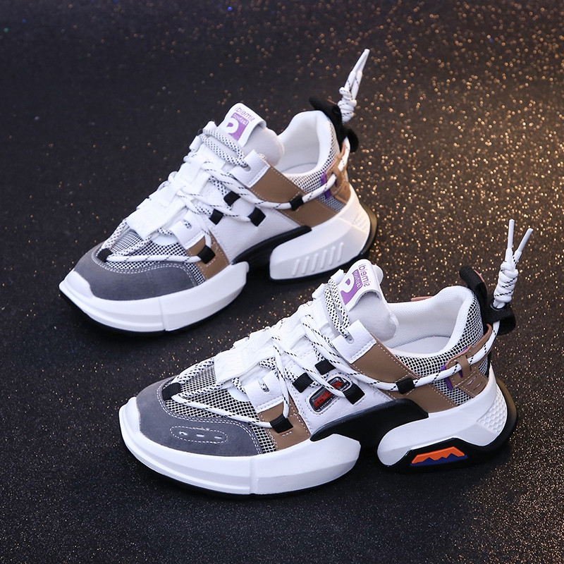 Stílusos női tornacipő hálóval, két színben