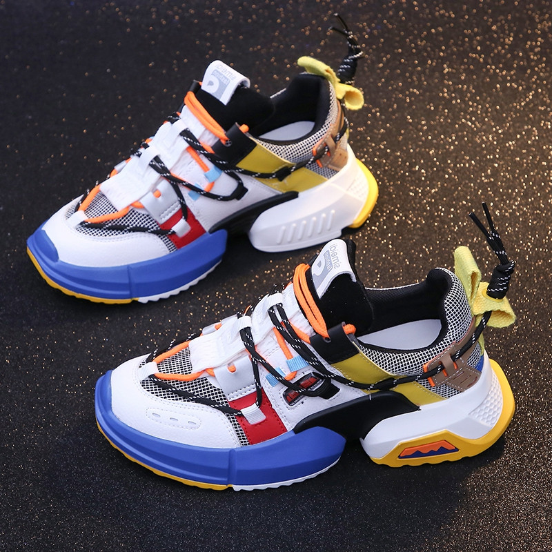 Stílusos női tornacipő hálóval, két színben