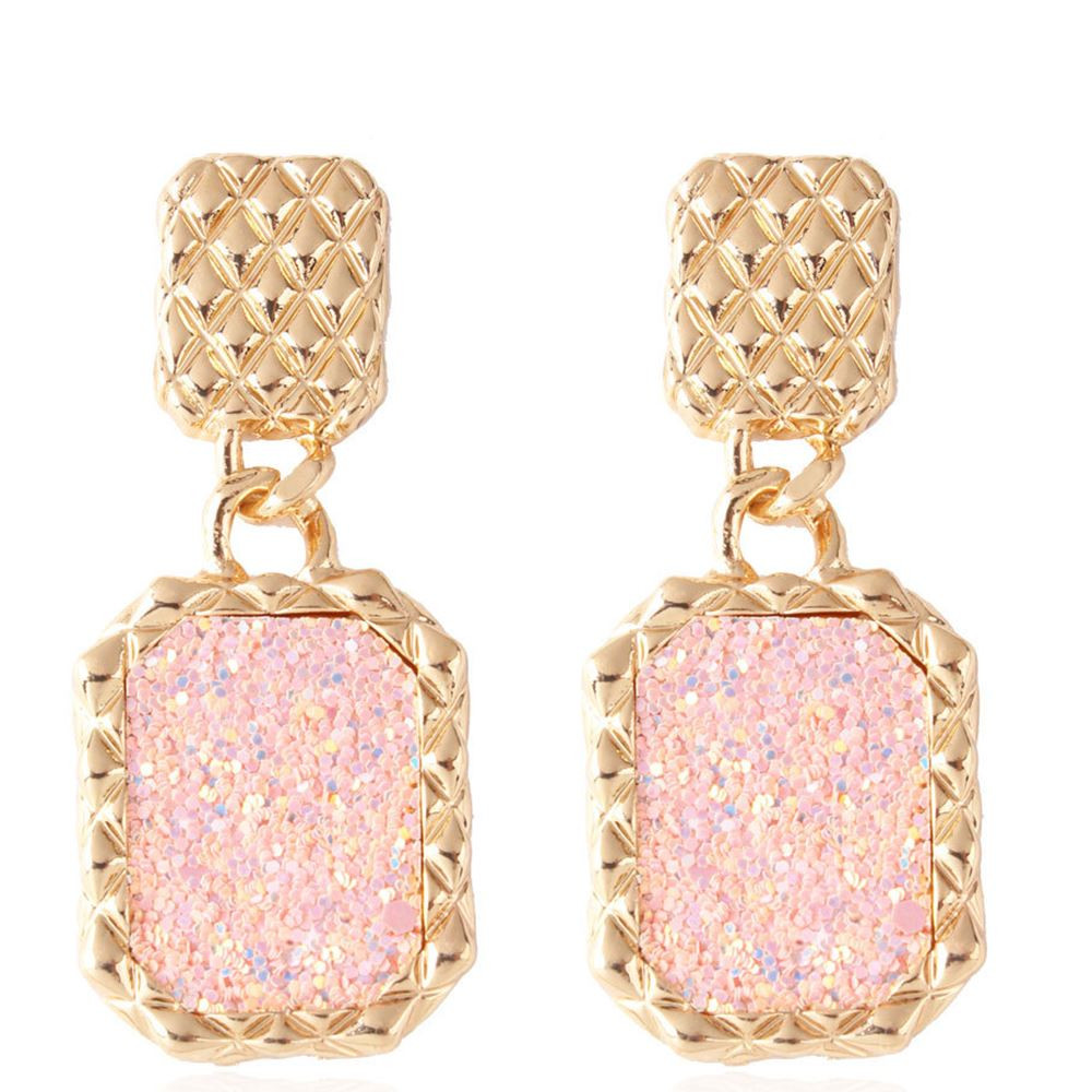 Stílusos női fülbevaló állatmintával több színben