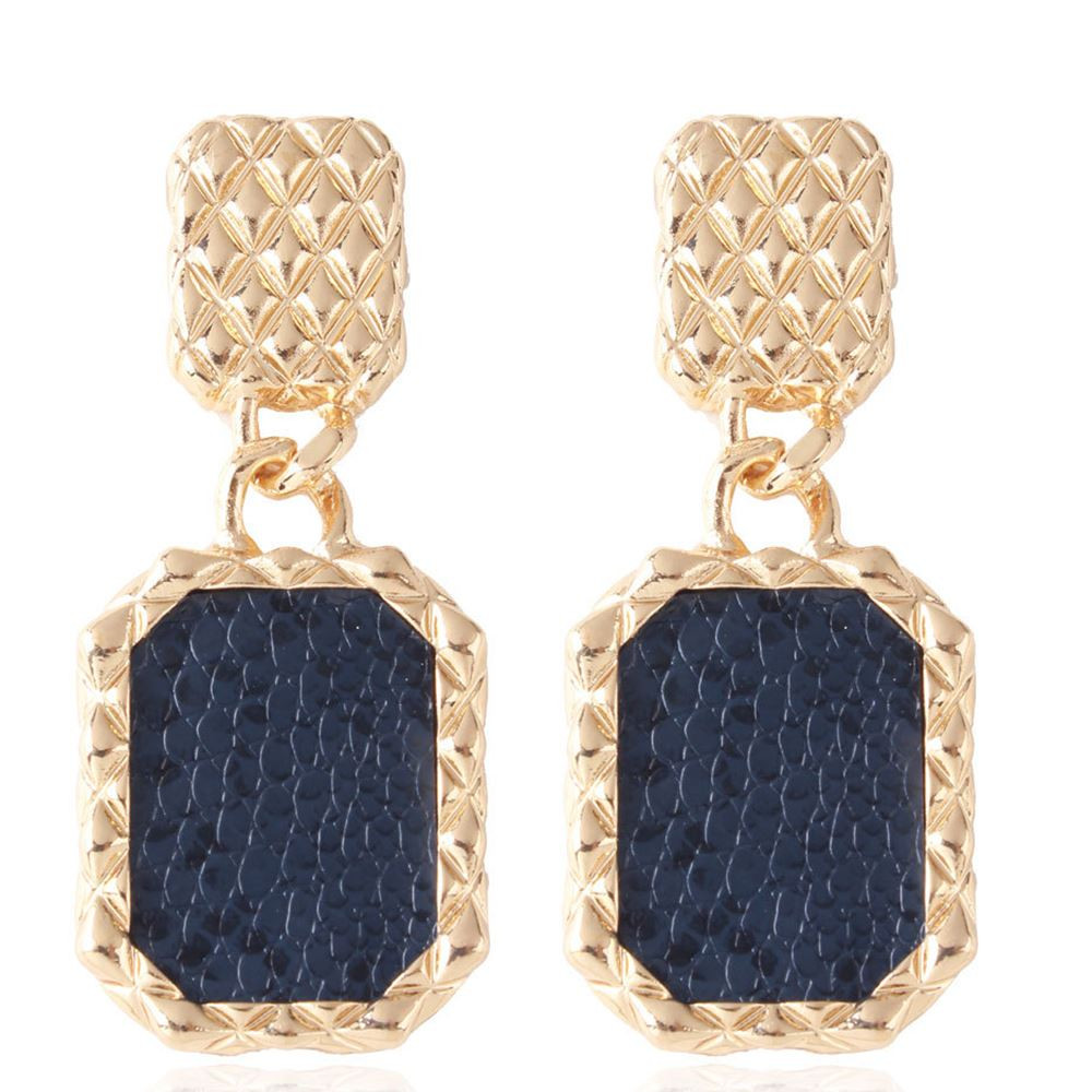 Stílusos női fülbevaló állatmintával több színben