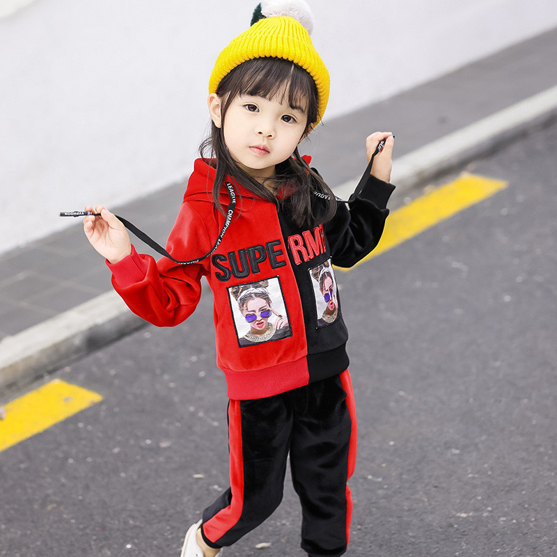 Αθλητικό παιδικό σετ για κορίτσια και αγόρια  -μπλούζα + παντελόνι