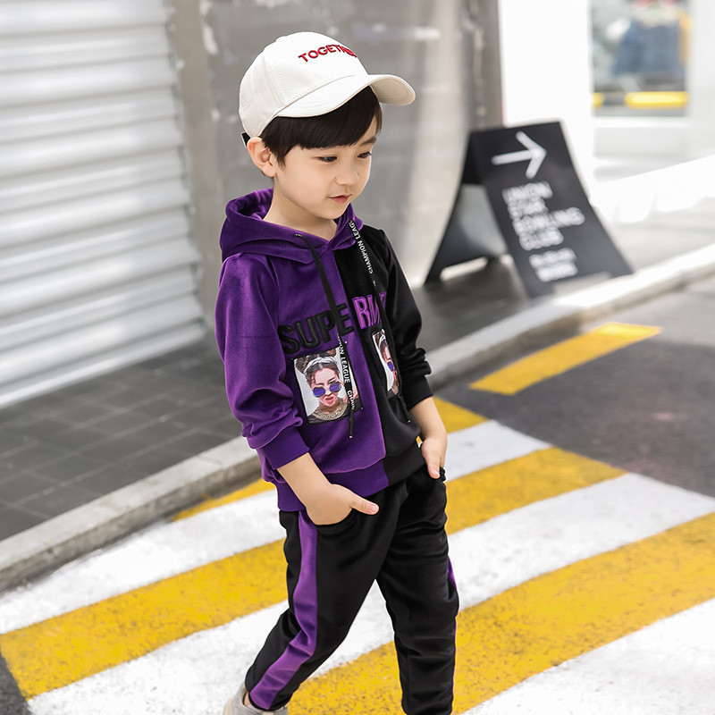 Αθλητικό παιδικό σετ για κορίτσια και αγόρια  -μπλούζα + παντελόνι