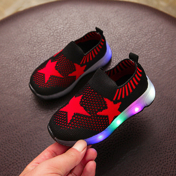 Παιδικά φωτιστικά αθλητικά παπούτσια κατάλληλα για αγόρια και κορίτσια σε διάφορα χρώματα
