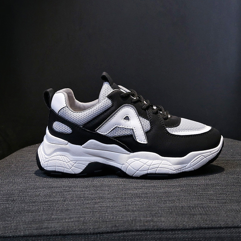 Adidasi sport si casual dama cu talpa inalta in trei culori