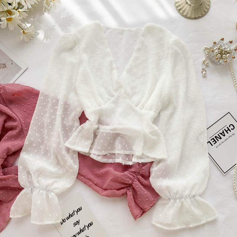 Modern női hosszú ujjú ing több színben