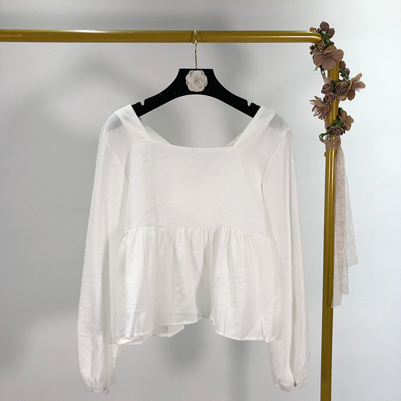 Női blúz három színben szabott modell