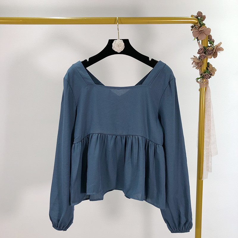 Női blúz három színben szabott modell