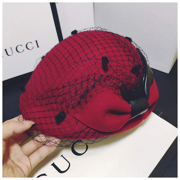 Palarie de dama model nou cu panglica in diferite culori